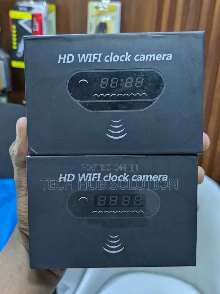 HD WiFi Clock Camera