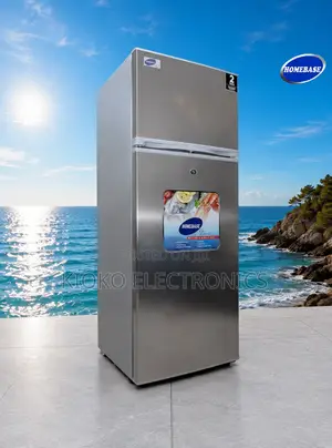 250ltrs Homebase Double Door Fridge