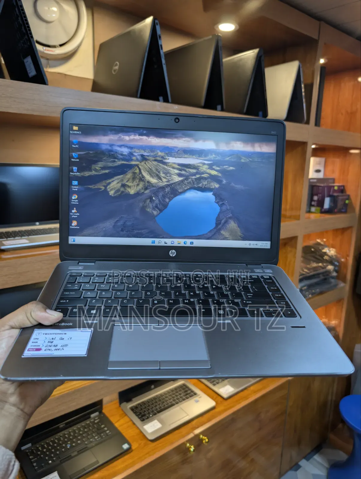 New Laptop HP EliteBook 840 G2 8GB Intel Core i7 SSD 256GB