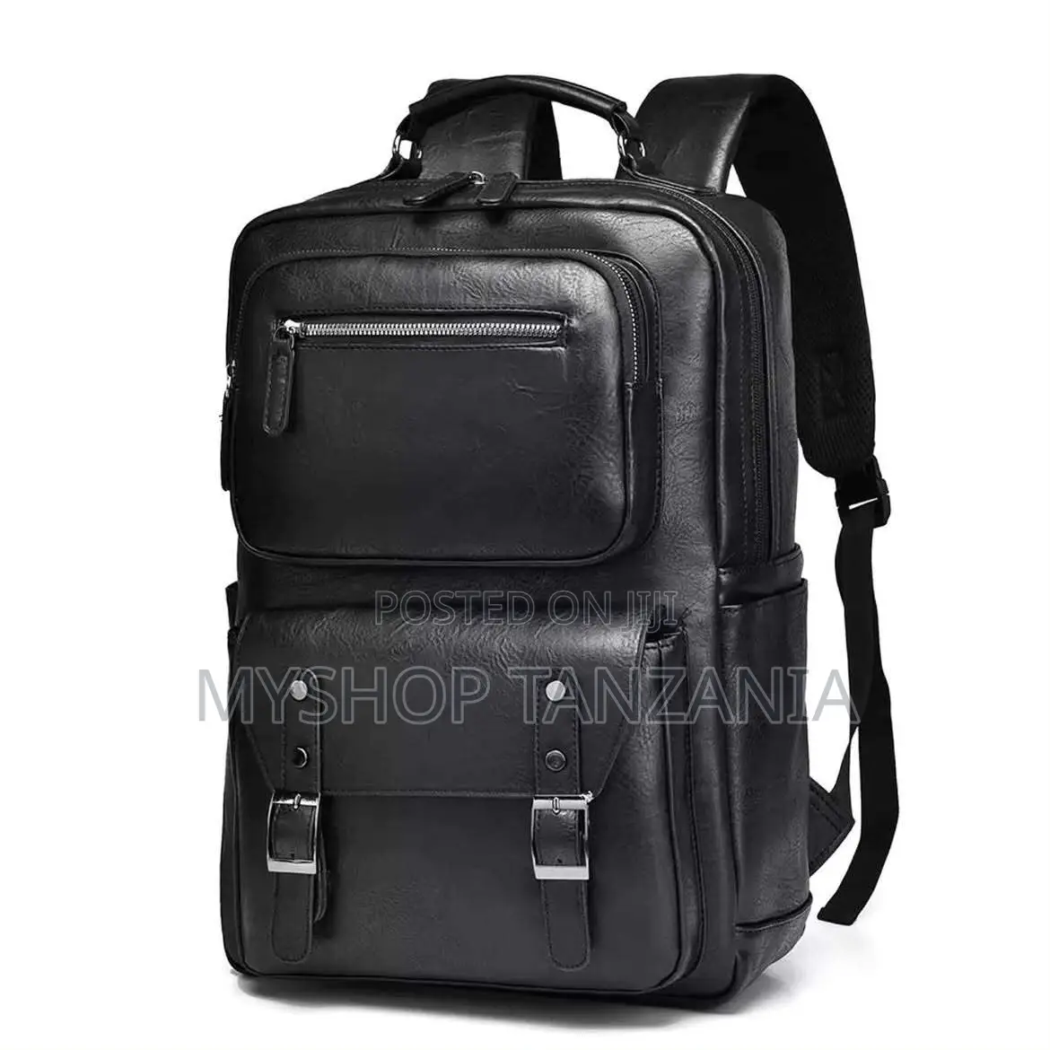 PU Leather ORILOOSEN Commuter Backpack