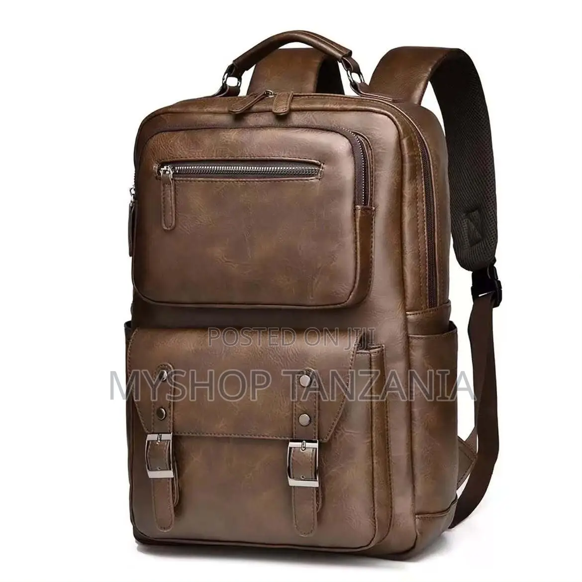 PU Leather ORILOOSEN Commuter Backpack