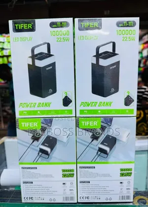 Tifer Power Bank 100000 mAh 22.5w