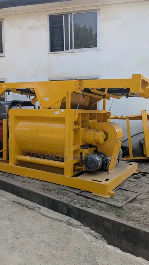 Big JS500 Forced Double-Shaft Concrete Mixer