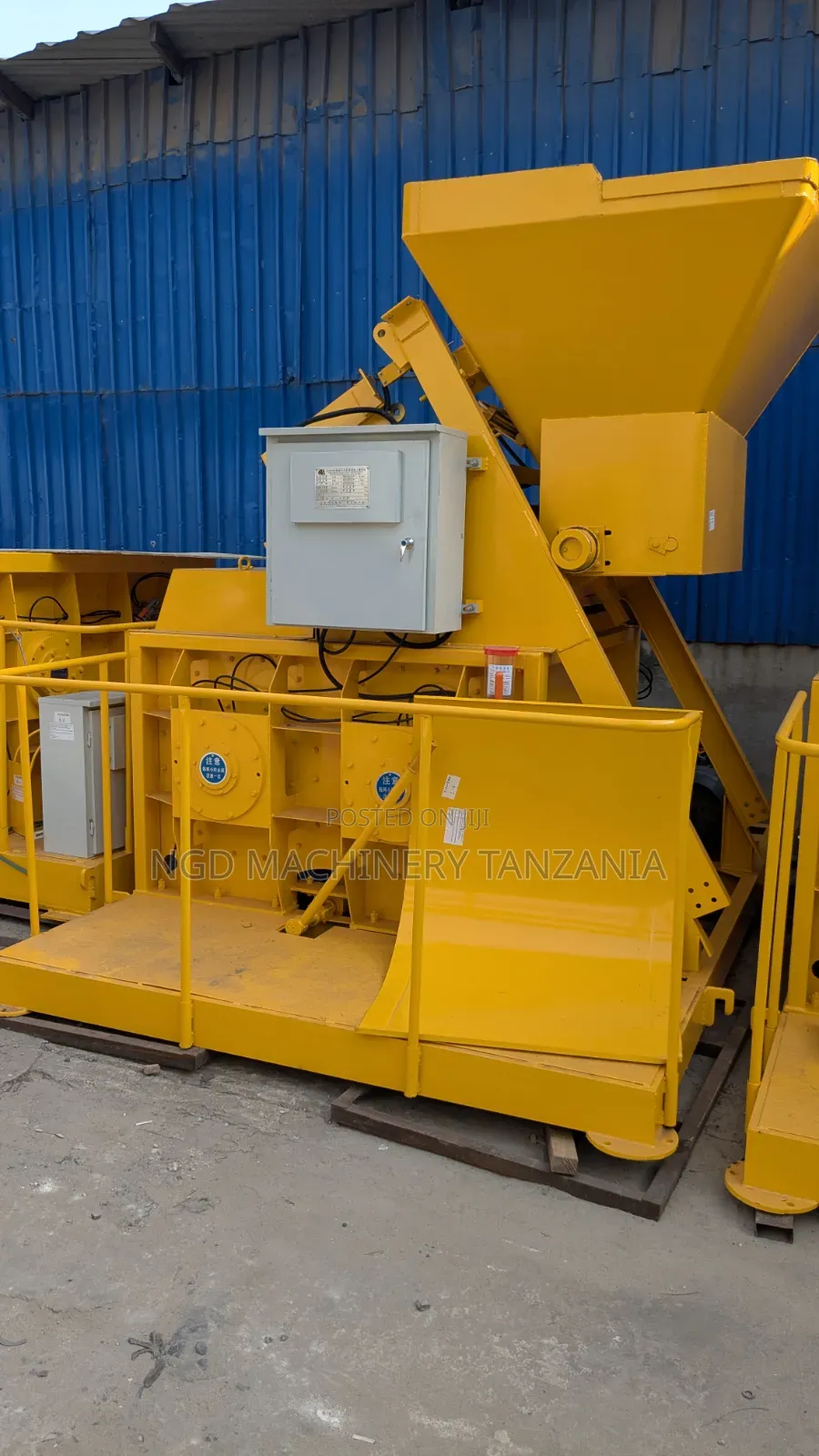 Big JS500 Forced Double-Shaft Concrete Mixer