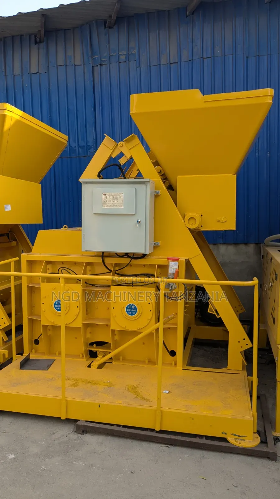 Big JS500 Forced Double-Shaft Concrete Mixer