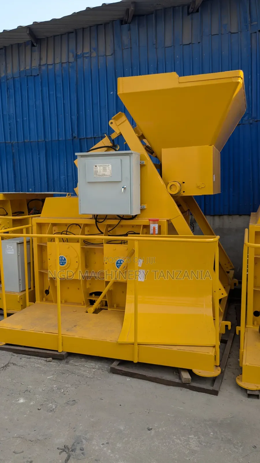 Big JS500 Forced Double-Shaft Concrete Mixer