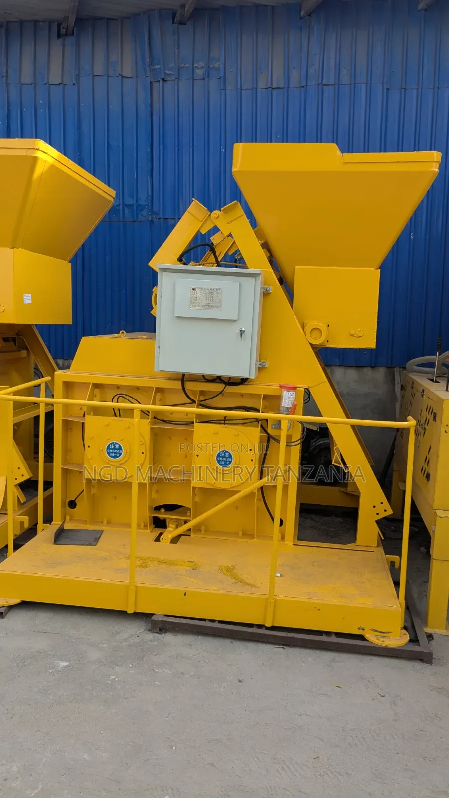 Big JS500 Forced Double-Shaft Concrete Mixer