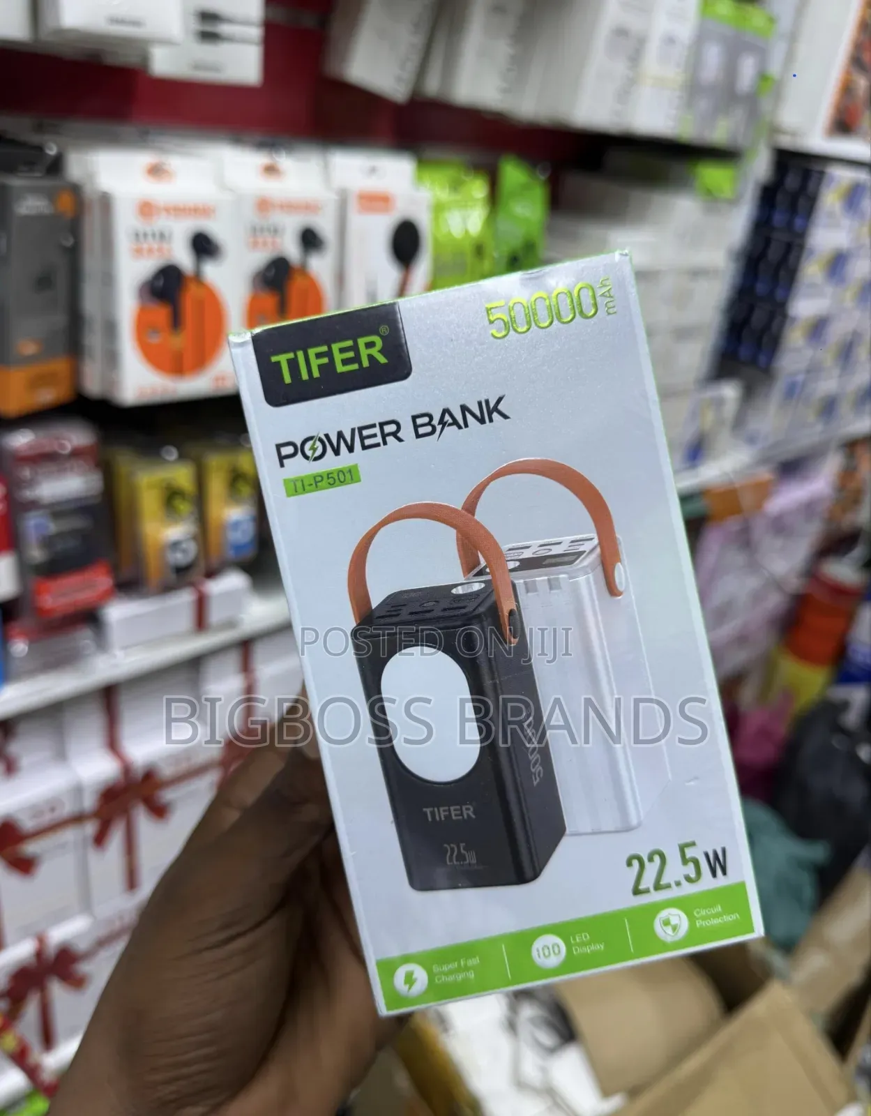 Tifer 22.5w Powerbank 50000 mAh