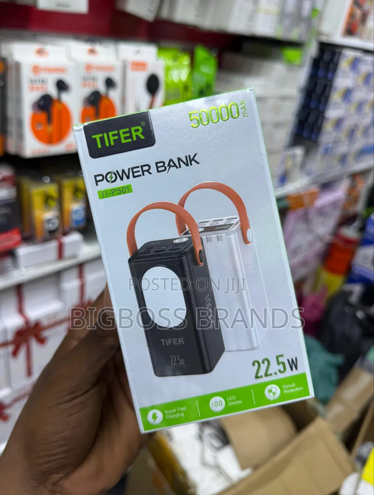 Tifer 22.5w Powerbank 50000 mAh