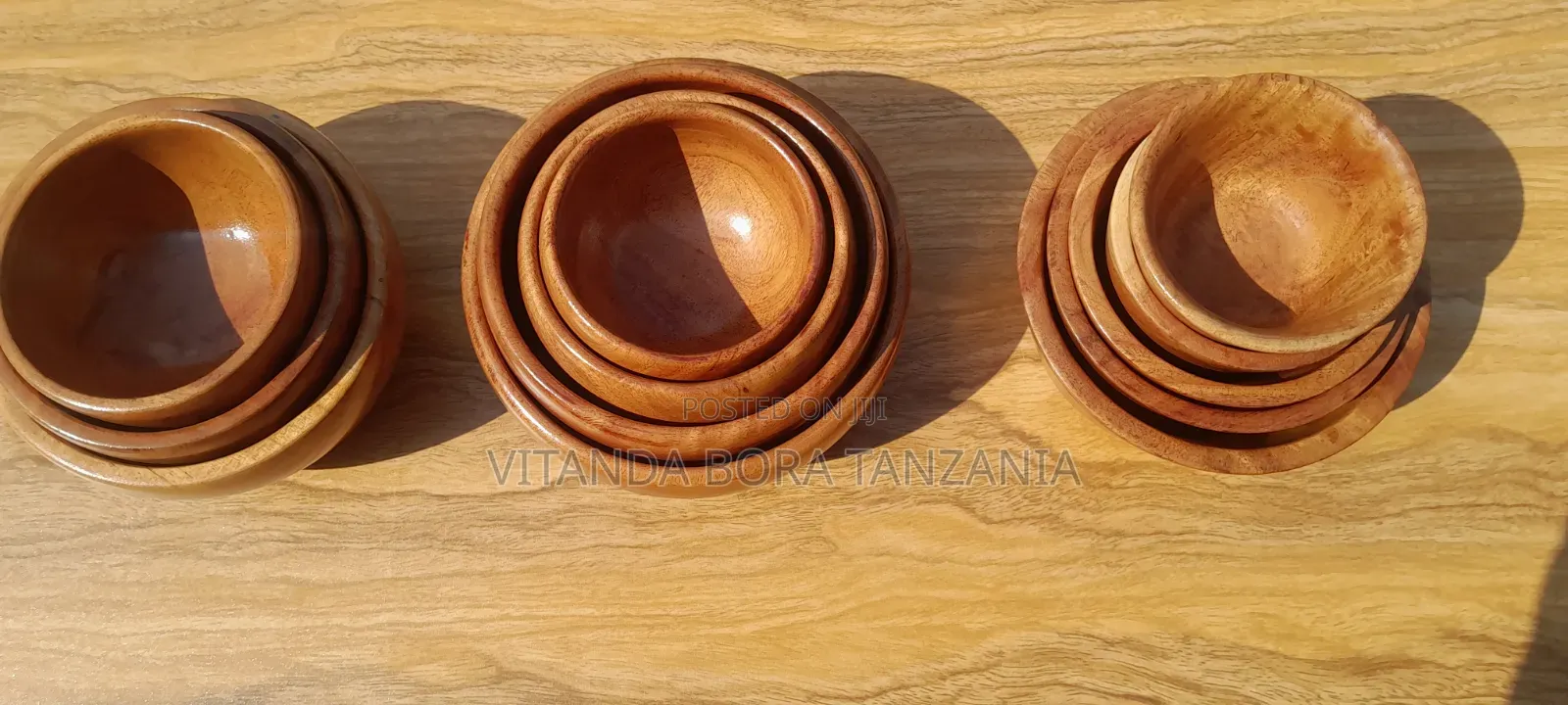 Wooden Bowl Set