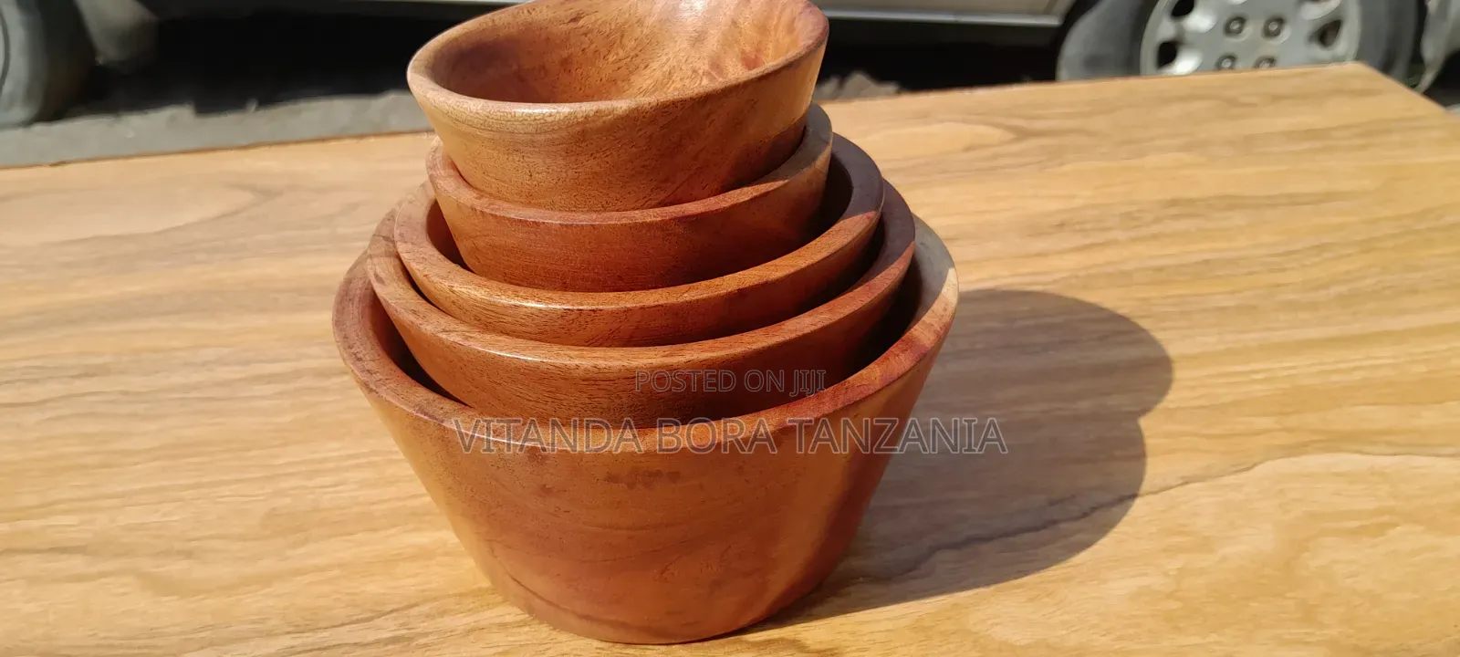 Wooden Bowl Set