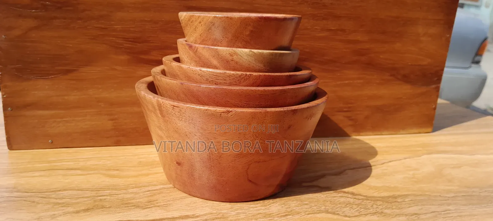 Wooden Bowl Set