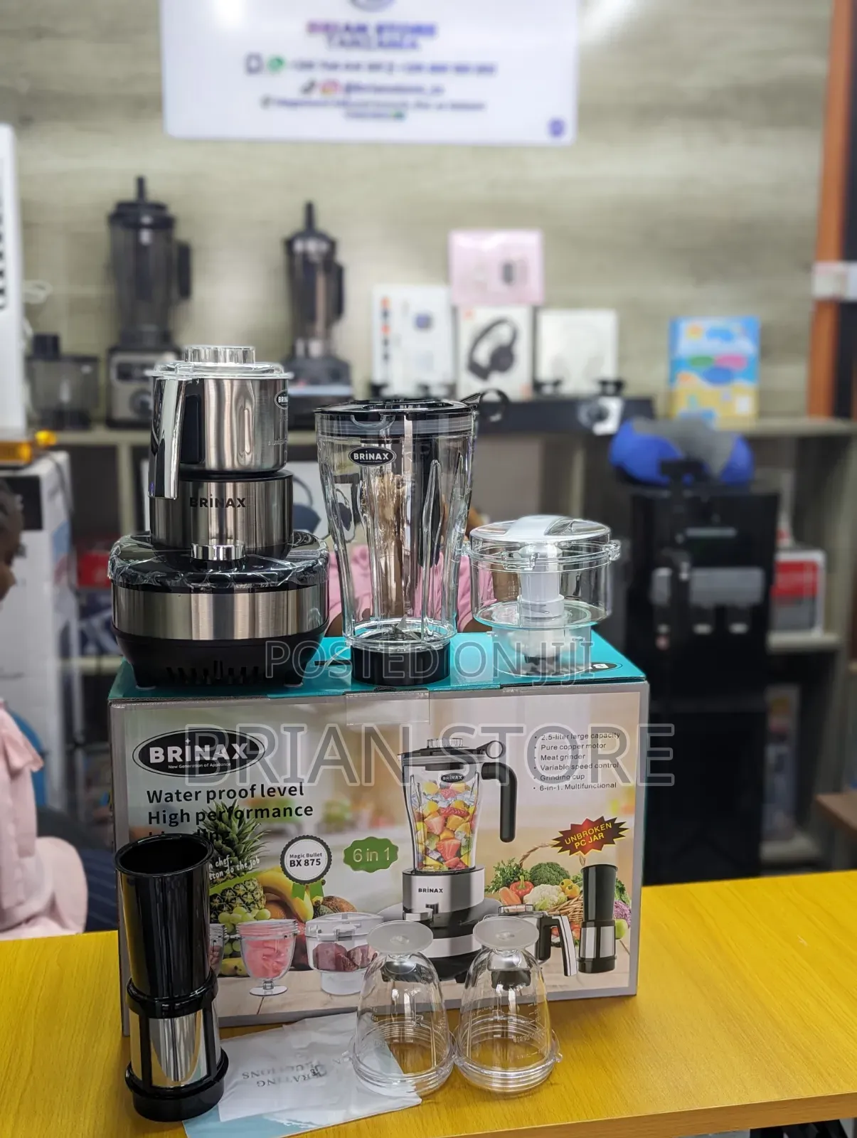 Brinax Water Proof Blender