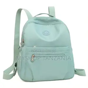 Purple Nylon Backpack