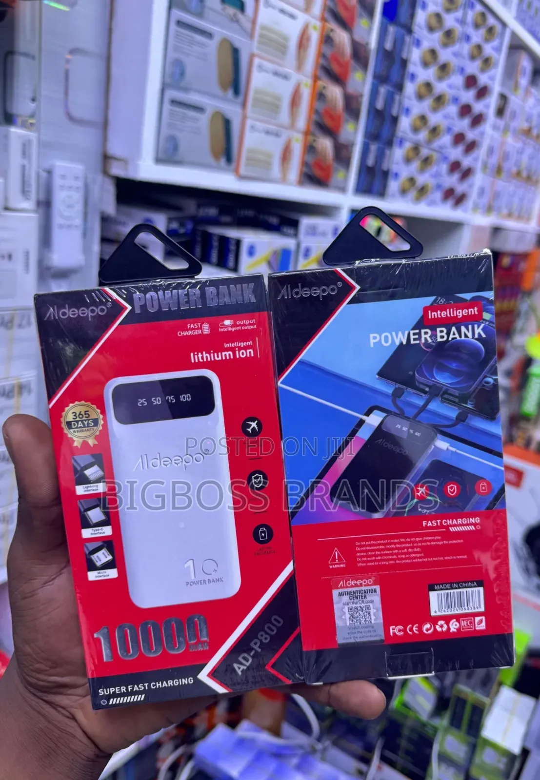 Aldeepo Powerbak 10000Mah Super Fast Charging