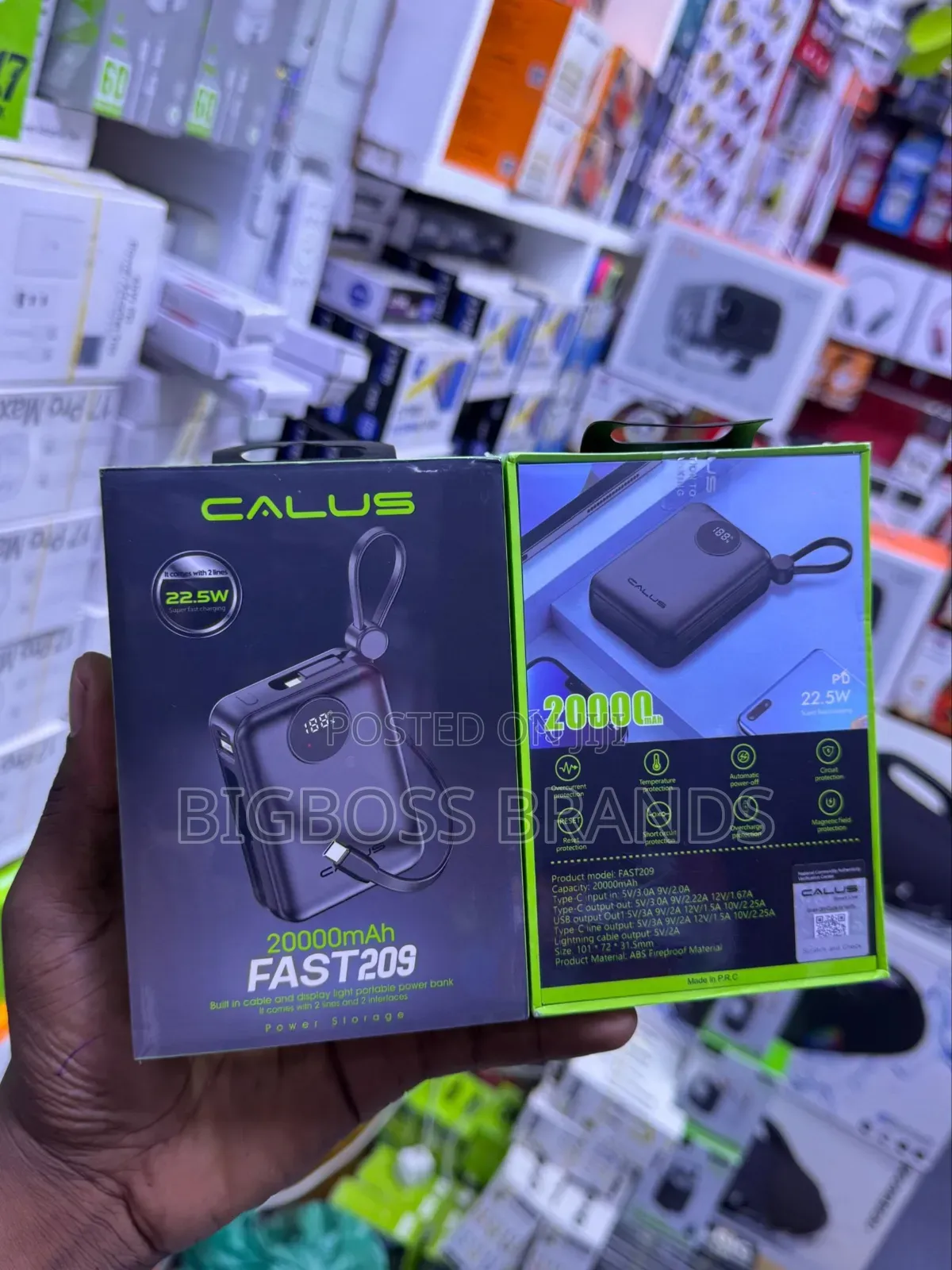 Calus Portable Powerbank 20000mAh 22.5w