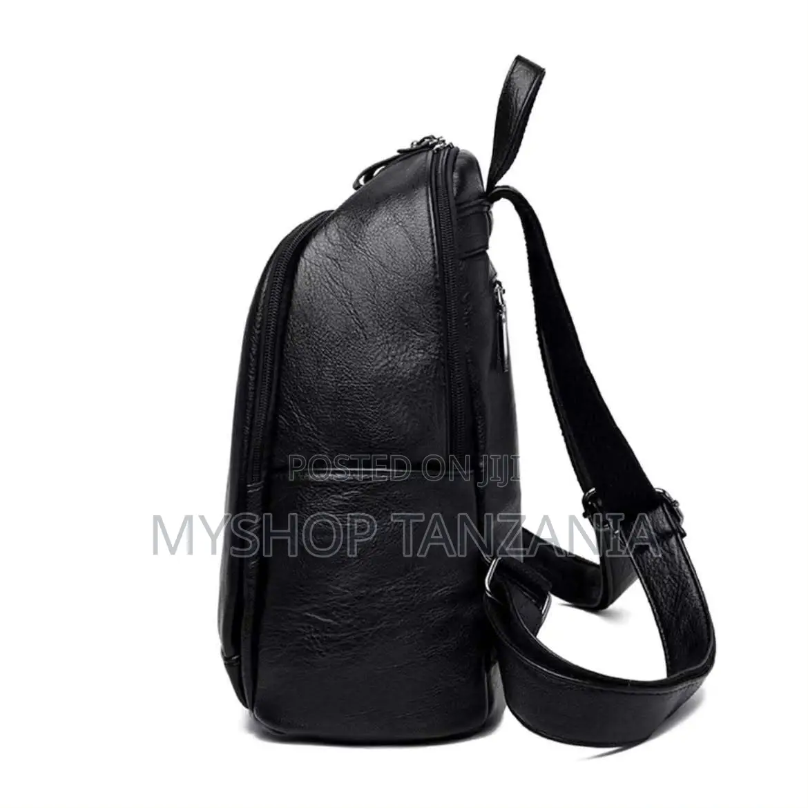 Black Kangaroo Branded Backpack