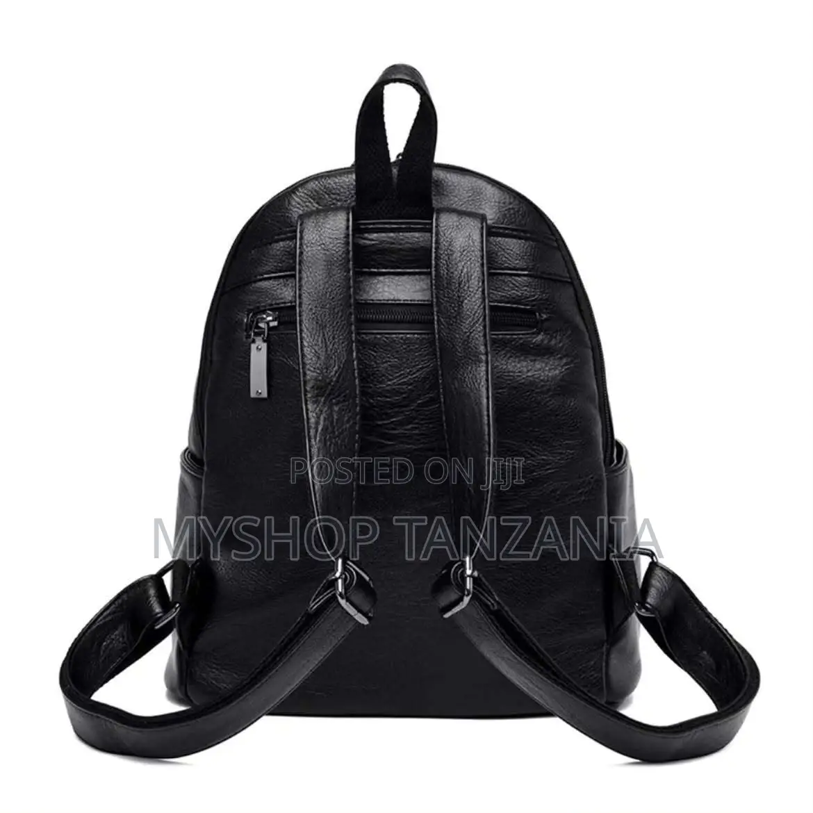 Black Kangaroo Branded Backpack
