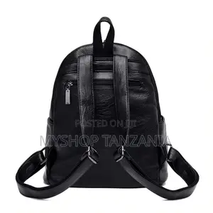 Black Kangaroo Branded Backpack