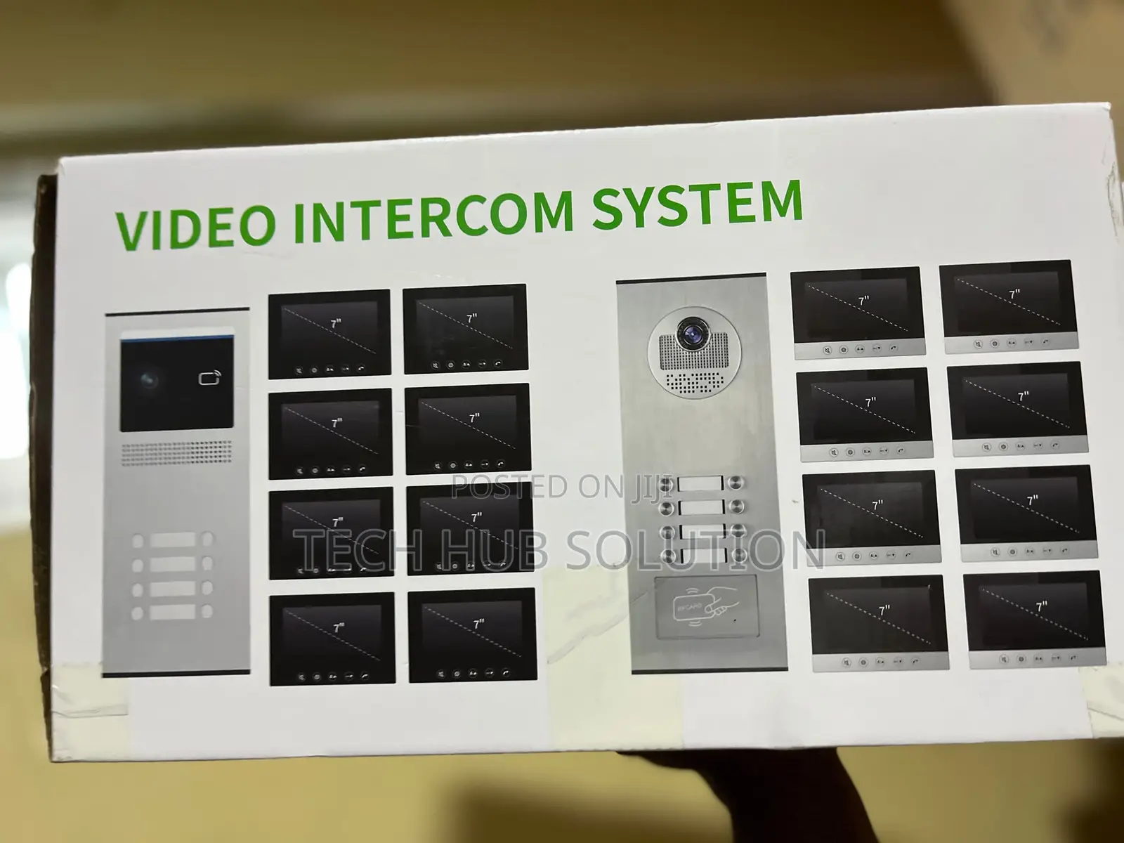 Video Intercom System – HD Door Phone With Monitor