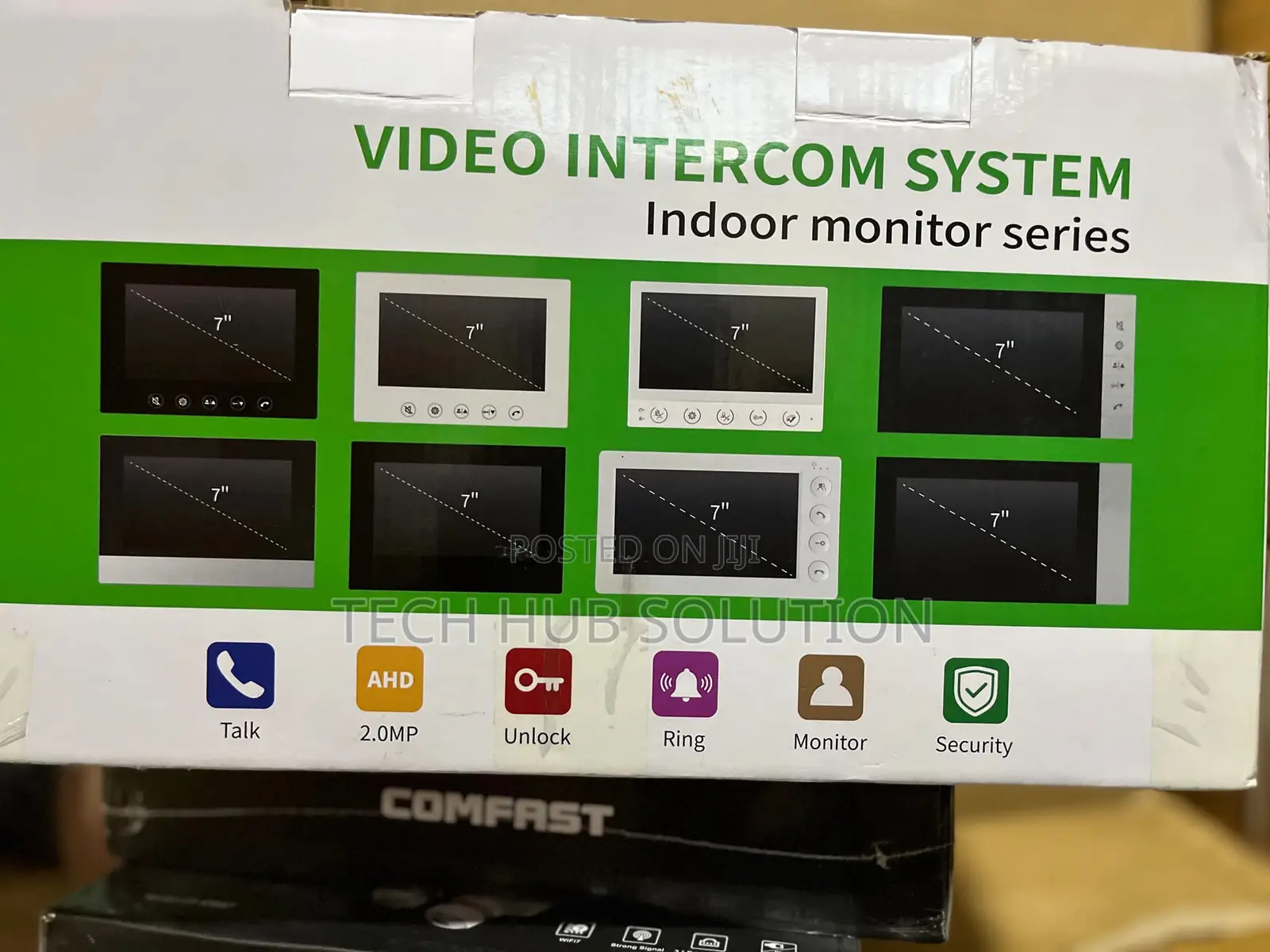 Video Intercom System – HD Door Phone With Monitor