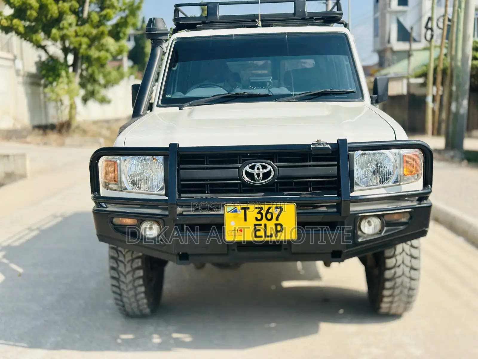 Toyota Land Cruiser 79 Series 2016 White