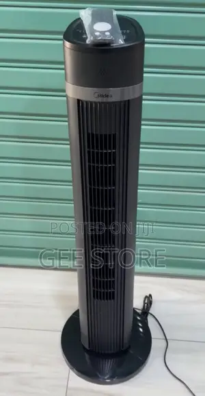 *Midea Fz10-18trb Tower Fan With Remote