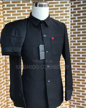 ​Classic Executive Men's Safari Multi_ Colour Kaunda Suits