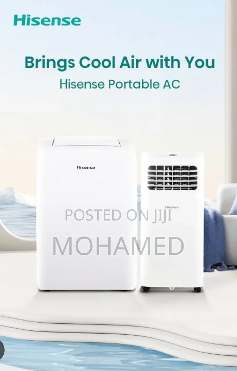  Hisense Portable Air Conditioner 
 Capacity: 12,000 BTU