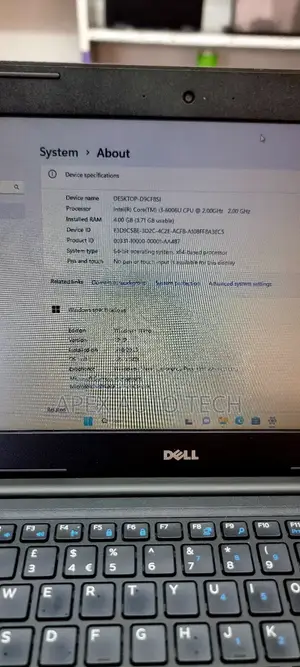 Laptop Dell Latitude 3120 4GB Intel Core i3 SSD 128GB