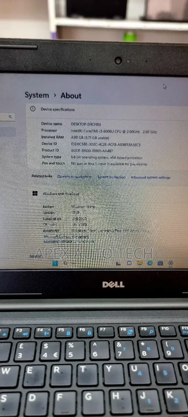 Laptop Dell Latitude 3120 4GB Intel Core i3 SSD 128GB