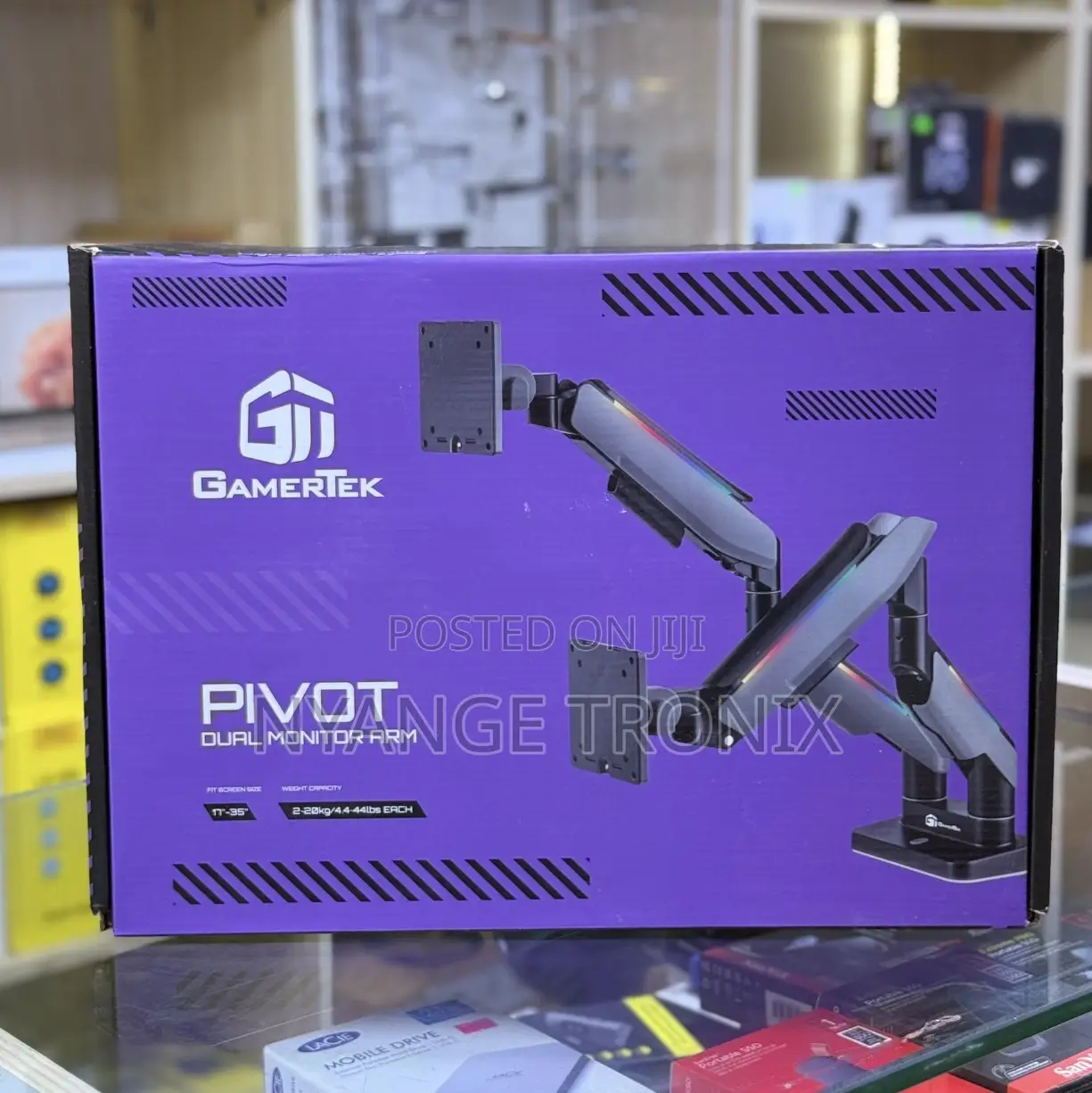 Gamertek Pivot Dual Monitor