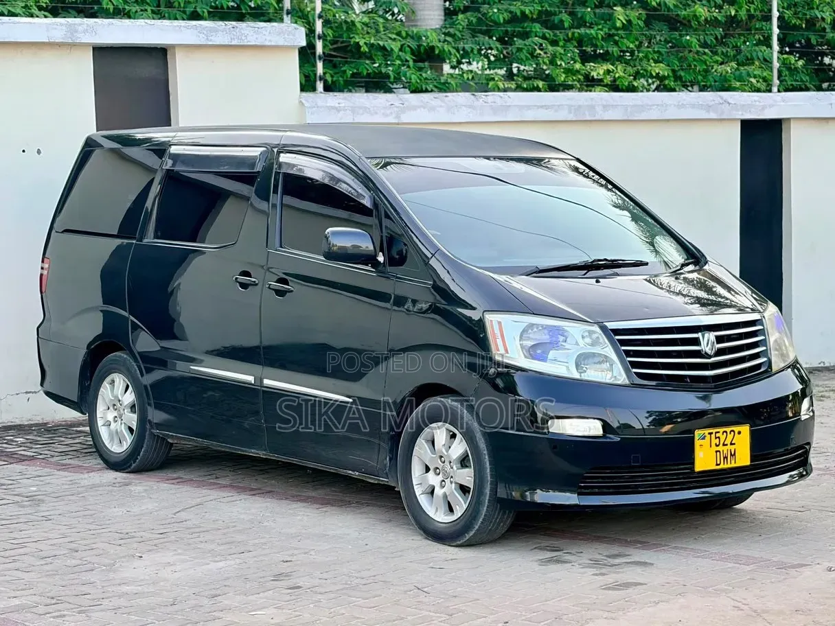 Toyota Alphard 2004 Black