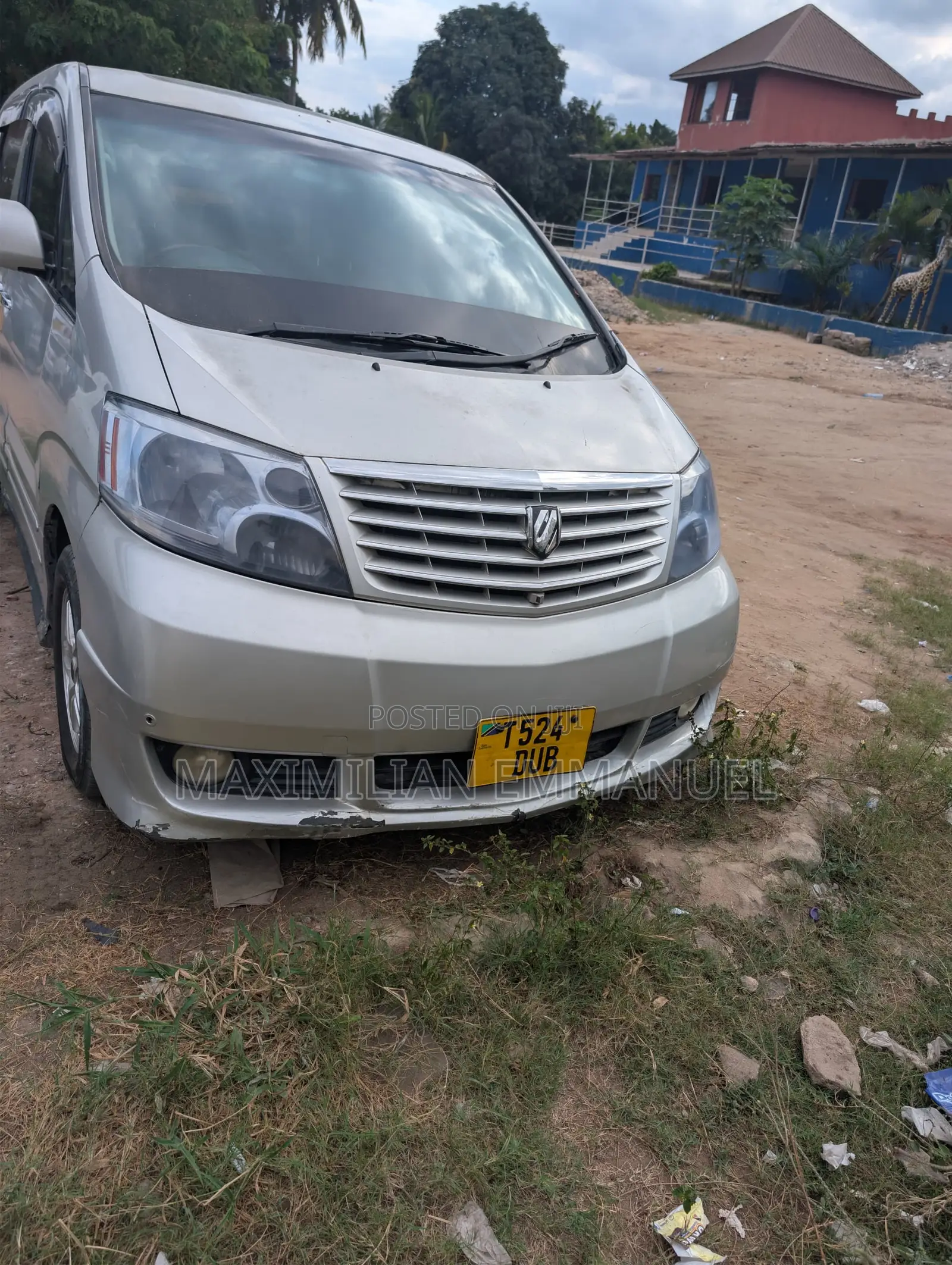 Toyota Alphard 2007 Gray