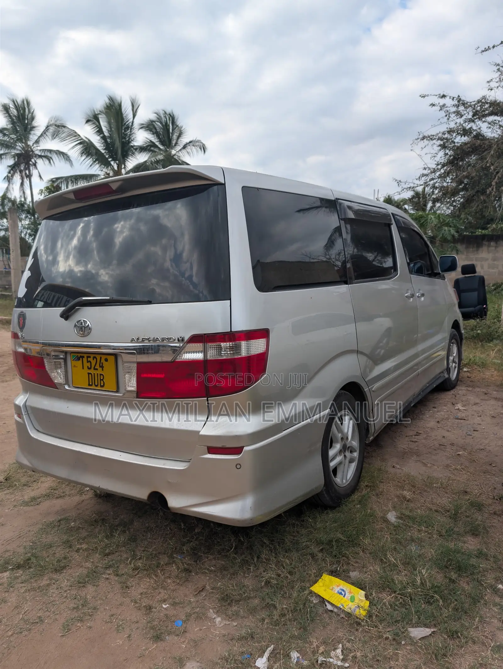 Toyota Alphard 2007 Gray