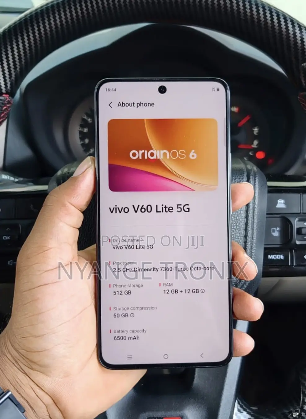 Vivo V60 Lite 512 GB Black