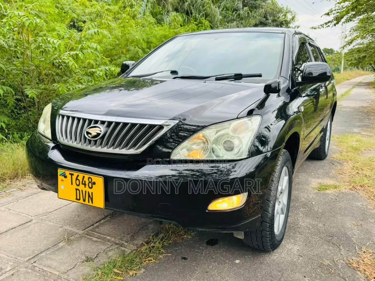 Toyota Harrier 2007 Black