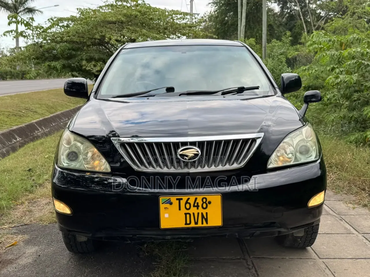 Toyota Harrier 2007 Black