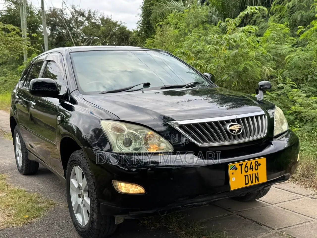 Toyota Harrier 2007 Black