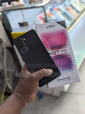 New Infinix Hot 70 256 GB Black