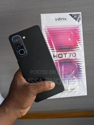New Infinix Hot 70 256 GB Black