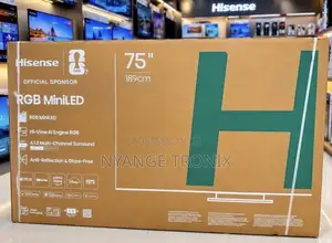 Hisense RGB MinLED TV INCH 75 Model 75UR9S