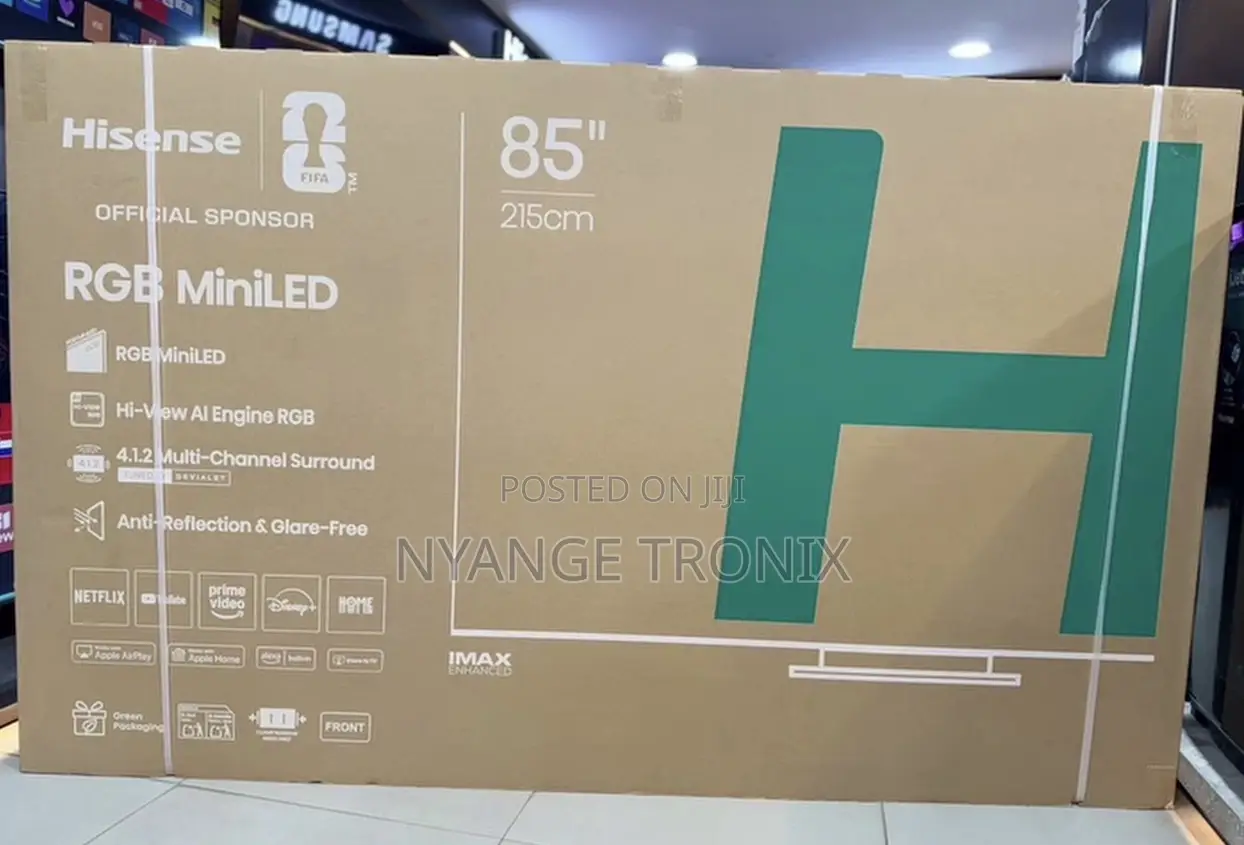 Hisense RGB MinLED TV INCH 85 Model 85UR9S