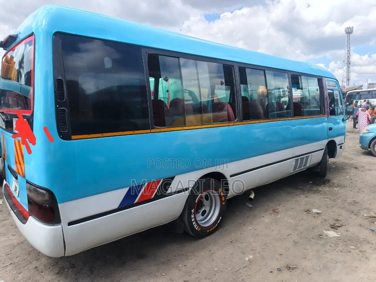 Toyota Coaster 2004 Blue