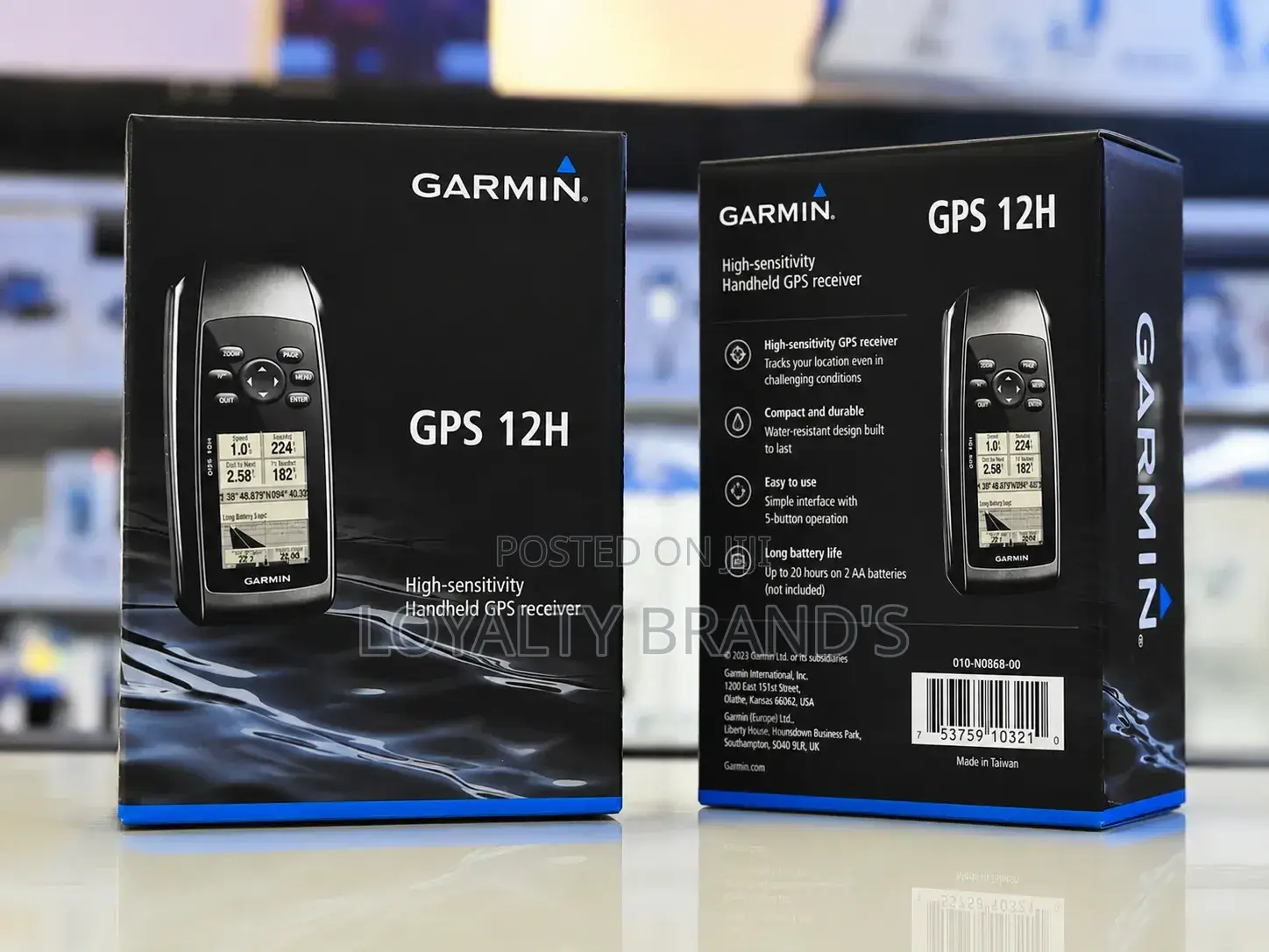 Garmin - GPS 12h