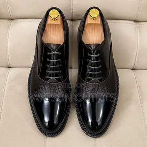 De' Rossi Brand Men's Leather Shoes Single or 1 Colour Leather Shoes