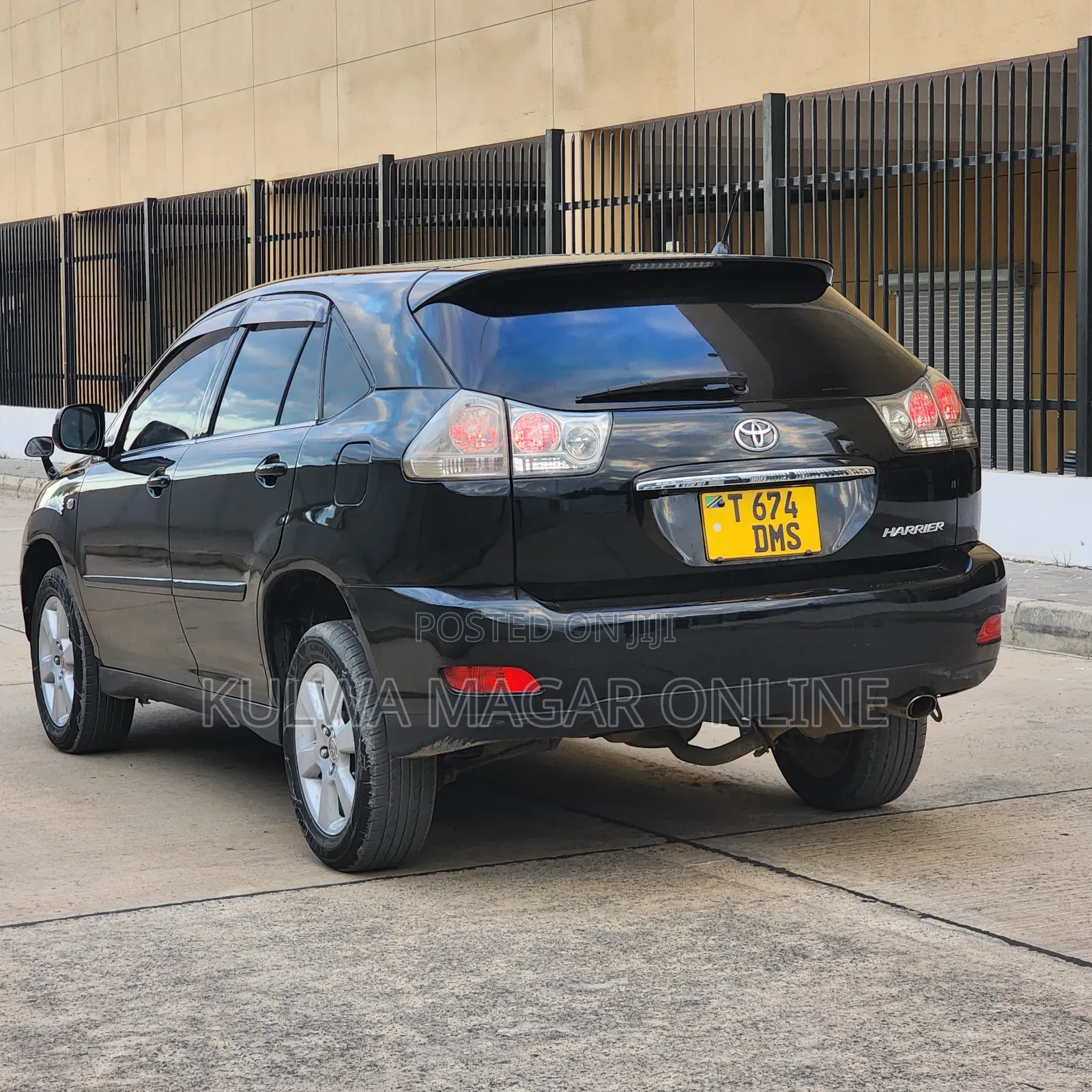 Toyota Harrier 2007 Black