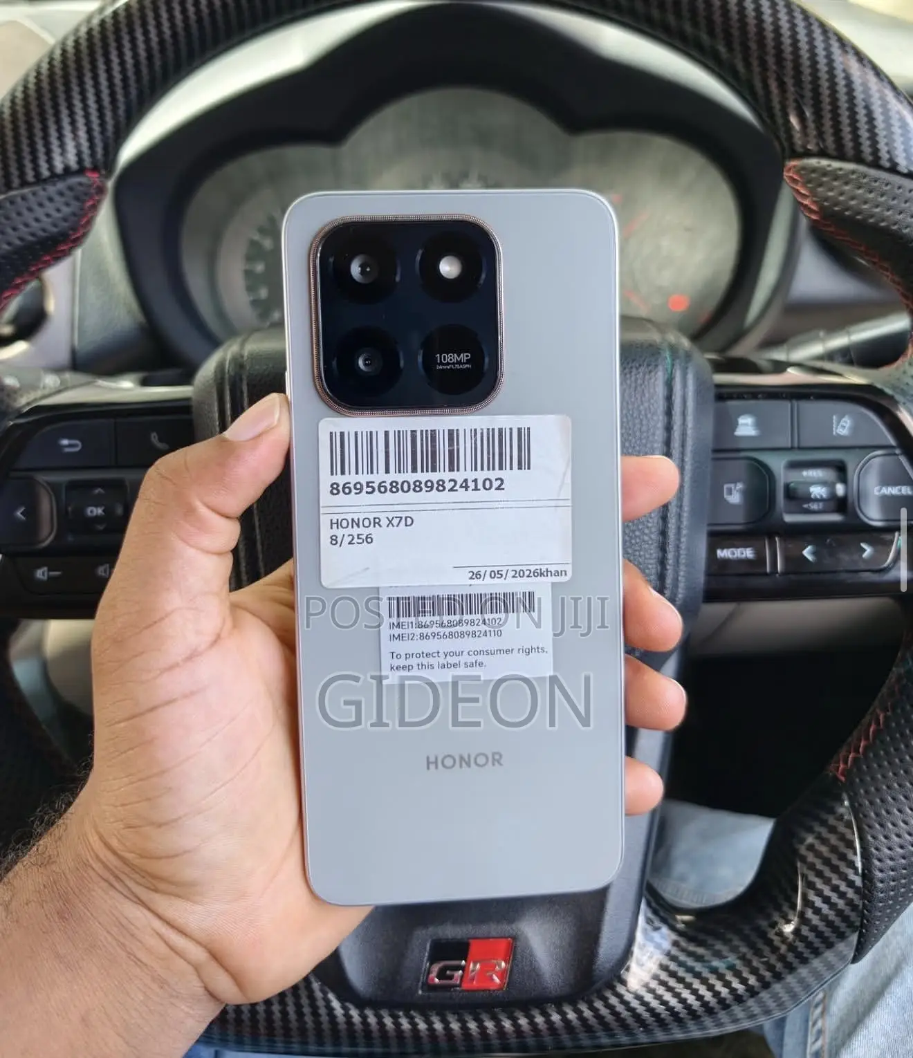 Honor X7d 256 GB Rose Gold