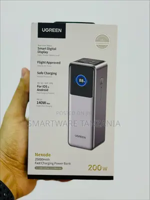 UGREEN Nexode 25000mAh Fast Charging Power Bank With Digital Display