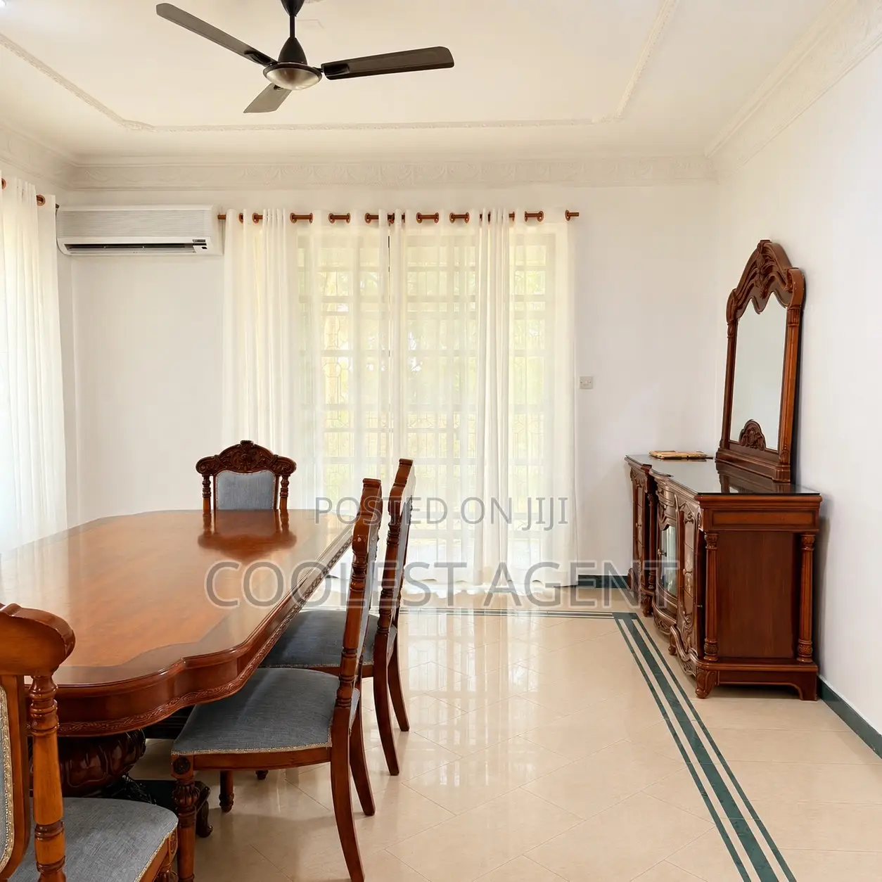 Furnished 4bdrm Villa in Coolest Estate, Masaki for rent